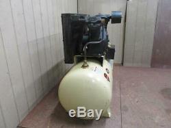 Ingersoll Rand 2545E10V Type 30 Horizontal Air Compressor 2 Stage 10 HP 120 Gal