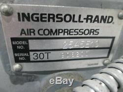 Ingersoll Rand 30T Twin Piston Type Air Compressor WithBaldor StandardE 10Hp Drive