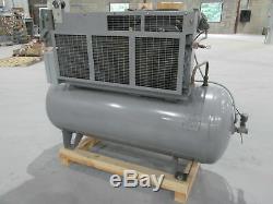 Ingersoll Rand 30T Twin Piston Type Air Compressor WithBaldor StandardE 10Hp Drive