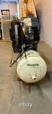 Ingersoll Rand 7 1/2 HP Horizontal Air Compressors Small Compression