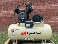 Ingersoll Rand Two-Stage Air Compressor 15 HP, 120 Gallon Tank, 230V 3-Phase