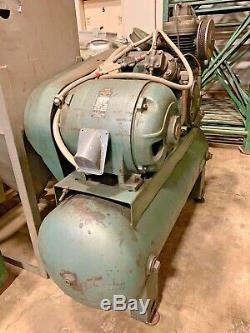 Ingersoll-Rand Type 30 air compressor with10 hp Diehl Manufacturing 3phase motor