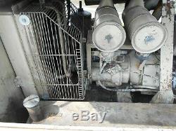 Ingersoll rand 175 cfm diesel air compressor 3cyl deutz F3L912 air cooled