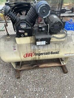 Ingersoll rand model 2545 Electric Air Compressor 10/7.5hp 2 Stage