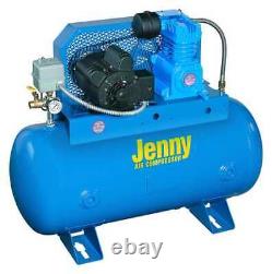 JENNY Fire Sprinkler Air Compressor, 1 hp, Horz 31LC92