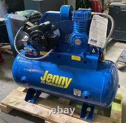 JENNY K15S-30UMS-115/1 Fire Sprinkler Air Compressor 1.5 hp 1 Stage 30 gal 10.9