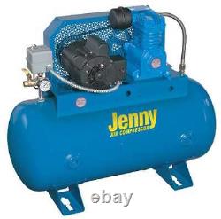 JENNY K2S-30UMS-115/1 Fire Sprinkler Air Compressor, 2 hp, Horiz 26JY14