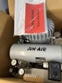 Jun-Air Series 6-5 Air Compressor Quiet & reliable. 230VAC. In Factory Box DHL s