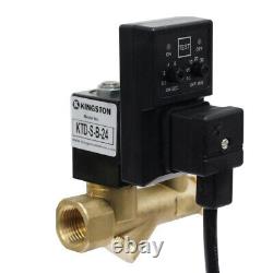 Kingston KTD-S-B-24 Automatic Timed Electric Drain Valve With Built In Strainer