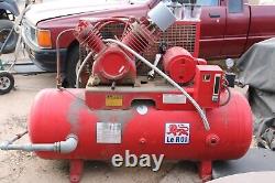 Le Roi 5 Hp Tank Mounted Air Compressor 208-230/460V 3PH 184T Frame