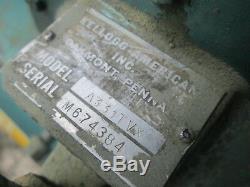 Linear Bros Kellog American 5Hp Horizontal Air Compressor 230/460V 3Ph