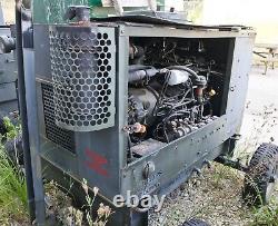 MC-1A Davey Air Compressor 15CFM 3500PSI Reciprocating Diesel 214hr
