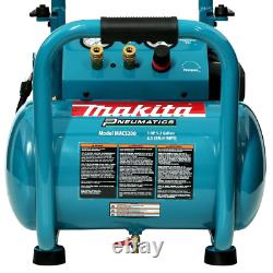 Makita Portable Air Compressor 5.2 gal. Oil-Lubricated Single Stage Handle