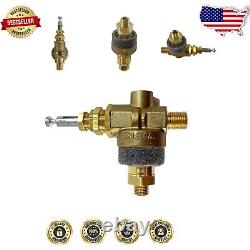 Manual Piloted Unloader Valve for Gas Engines 150 PSI Max, 10.8 Oz Weight