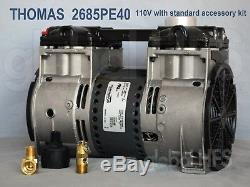 NEW 110V THOMAS 2685PE40 3/4HP LAKE FISH GARDEN POND Pump Aeration Compressor