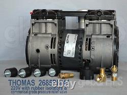 NEW 220V THOMAS 2685PHI44 3/4HP LAKE FISH POND Pump Aerator withaccessory 2685PE40