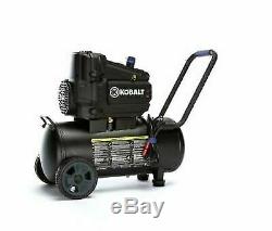 NEW Kobalt 8-Gallon Portable Electric Horizontal Air Compressor 0300842
