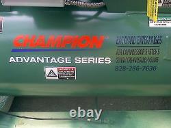 New 5hp Champion Advantage Series air compressor