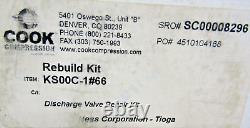 New Cook Compression Discharge Valve Repair Kit Ks00c-1#66