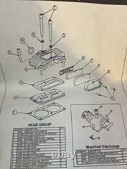 New Emglo Jenny Air Compressor Valve Plates 24103 D0887