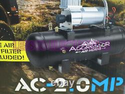 New Omega AC-2.0MP 12V 2 Gallon AC200psi Air Compressor up to 200psi 12 volt