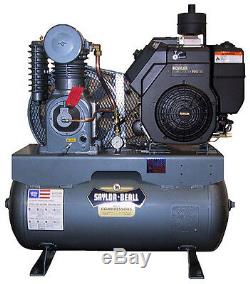 New Saylor-beall 14 HP 18.8 Cfm Splash Lub Comp Gas Engine Base Mount USA Made#