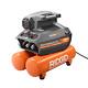 Portable Air Compressor 4.5 Gal. Automatic Start/Stop Corded Electric Oil-Free