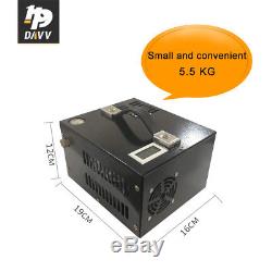 Portable PCP Compressor High Pressure 300Bar 4500psi 12V 280W Diving Oil-Free