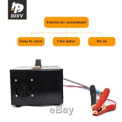 Portable PCP Compressor High Pressure 300Bar 4500psi 12V 280W Diving Oil-Free