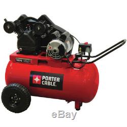 Porter-Cable 20 Gallon Horizontal Air Compressor PXCMPC1682066 New