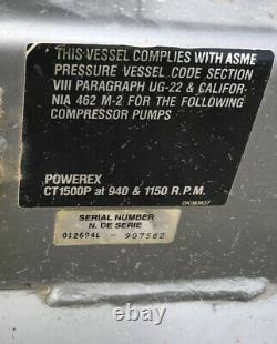 Powerex Air Compressor 80 Gallon Tank! Shop Air Compressor