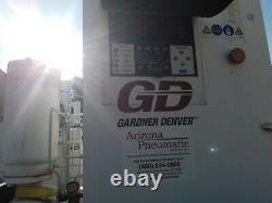 Pre-Owned IND. Gardner Denver Air Compressor & Dryer, 50HP