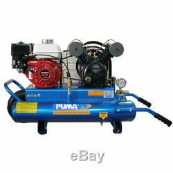Puma 5.5-HP 8-Gallon Gas Wheelbarrow Air Compressor with Honda Engine