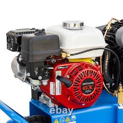 Puma 8 Gallon Gas Powered Air Compressor with Honda Engine Wheel Barrow Style