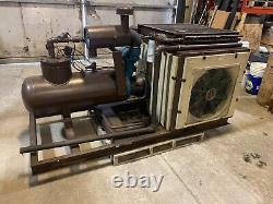 QUINCY Screw Air Compressor 60HP Mod. #QMA60KACA21B 230/460V 3PH Low Hrs