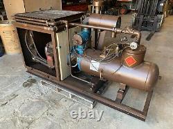 QUINCY Screw Air Compressor 60HP Mod. #QMA60KACA21B 230/460V 3PH Low Hrs