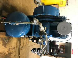 Quincy 20 HP Air Compressor with Baldor Motor Low Hours