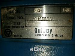 Quincy 325 Presure Lube Reciprocating Compressor-5 HP, Three PHASE Will ship