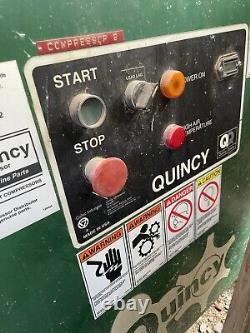 Quincy 60 HPScrew Air Compressor Serial #74571 Model #QMA60AMA31H 13,333 Hours