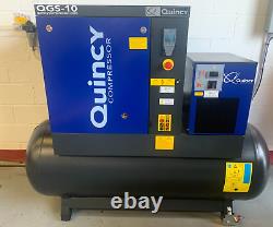 Quincy Air Compressor 10HP with Dryer