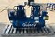 Quincy Dual Stage Compressors, 2 Units 3 HP Qt-5, 135 Psi, 80 Gallon Tank