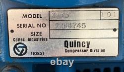 Quincy Pro Qt-15 Dual Stage Compressor, 10 HP Motor 125 Psi, 120 Gallon Tank