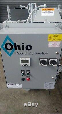 Quincy QRDS, Squire Cogswell, Ohio Medical 3 hp NFPA 99 medical air system