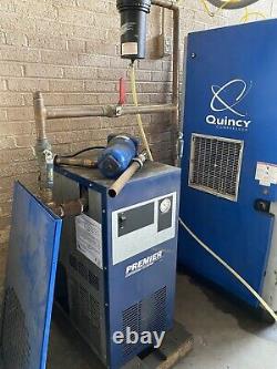 Quincy air compressor used QGV-30