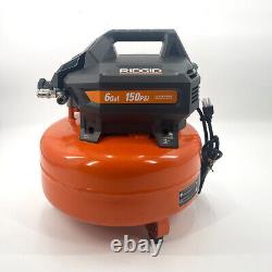RIDGID 6 Gal. Portable Electric Pancake Air Compressor OF60150HB