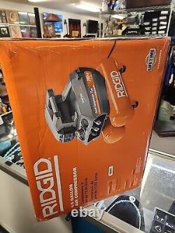 RIDGID OF45200SS 4.5 Gal. Portable Electric Quiet Air Compressor New