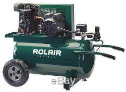 ROLAIR 5520MK103-0072 Air Compressor, 1.5 HP, 115VAC, 135 psi