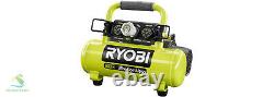 RYOBI 18V Air Compressor Portable Cordless 120 Max PSI Oil Free Quiet Tool ONLY