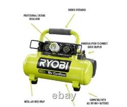 RYOBI 18V Air Compressor Portable Cordless 120 PSI Oil Free Portable Tool ONLY
