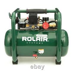 Rolair 2.5Gallon Portable Electric Air Compressor for Tires and Tools(For Parts)